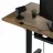 Masa de birou Sense7 Письменный стол Sense7 Nojo 120x60 Black Oak
