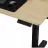 Masa de birou Sense7 Письменный стол Sense7 Nojo 120x60 Black Pine