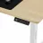 Стол офисный Sense7 Письменный стол Sense7 Nojo 120x60 White Pine