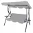 Leagăn de grădină Gardenline Садовые качели GardenLine KRE5422 Grey