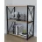 Etajera Remaks Стеллаж Remaks 3 Shelf Metal Oak