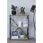 Etajera Remaks Стеллаж Remaks 3 Shelf Metal Oak