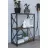 Etajera Remaks Стеллаж Remaks 3 Shelf Metal Walnut