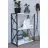 Etajera Remaks Стеллаж Remaks 3 Shelf Metal White