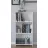 Etajera Remaks Стеллаж Remaks 3 Shelf White