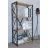 Etajera Remaks Стеллаж Remaks 4 Shelf Metal Oak