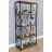 Etajera Remaks Стеллаж Remaks 5 Shelf Metal Walnut