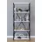 Etajera Remaks Стеллаж Remaks 5 Shelf Metal White