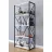 Etajera Remaks Стеллаж Remaks 5 Shelf Metal White