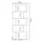 Etajera Remaks Стеллаж Remaks Asimetrik 5 Safir Oak