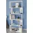 Etajera Remaks Стеллаж Remaks Lilly 6 Shelf White