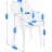 Scaun de gradina Jumi Стул Jumi Napoli SD-330306 Blue