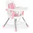 Scaun pentru alimentare Moni Стульчик для кормления Moni Amaretti 3in1 Pink