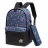Rucsac pentru copii 42 DEGREES Школьный рюкзак 4Play JMS Blue Flowers