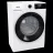 Masina de spalat rufe GORENJE WNHPI94A1PS, White/Black
