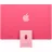 PC All-in-One APPLE Apple iMac 24" MWV43RU/A Pink (M4 10‑core CPU and 10‑core GPU, 16GB, 256GB SSD)