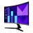 Monitor Samsung 27" SAMSUNG Essential S27D390, Black, Curved-VA, 1920x1080, 100Hz, 4ms, 250cd, LED MegaDCR, D-Sub+HDMI