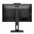 Monitor gaming AOC 23.8" AOC 24P3QW, Black,IPS,1920x1080,75Hz,AdaptiveSync,5ms,250cd,D-Sub+HDMI+DP+USB,WebCAM,Spkrs,Pivot