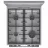 Aragaz GORENJE Gas\el cooker Gorenje GKS5C71XF