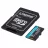 Card de memorie KINGSTON 64GB microSD Class10 A2 UHS-I U3 (V30) Kingston Canvas Go Plus Gen 4 + SD Adapter, Ultimate, up to 200Mb/s, Ideal for Android mobile devices, action cams, drones and 4K video production