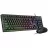 Игровая клавиатура GENIUS Gaming Keyboard & Mouse Genius Scorpion KM-GX6, Mech-Brane, FN keys, Spill resistant, up to 3200 dpi, 7 buttons, RGB, Black, EN/RU, USB