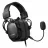 Игровые наушники HATOR Gaming Headset HATOR Hypergang 2, 53mm drivers, 10Hz – 22kHz, 110dB, 64Om, 245g, On-cable cont, 4m(4pin-jack 1.5m, 2*3pin-jack 2.5m). Black