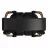 Игровые наушники HATOR Gaming Headset HATOR Hypergang 2, 53mm drivers, 10Hz – 22kHz, 110dB, 64Om, 245g, On-cable cont, 4m(4pin-jack 1.5m, 2*3pin-jack 2.5m). Black/Gold