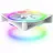 Вентилятор NZXT PC Case Fan NZXT F120 RGB DUO, 120x120x26mm, 8 LEDs, 29 dB, 48.58 CFM, 500-1800RPM, FDB, 4 Pin, White