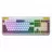 Игровая клавиатура HATOR Gaming Keyboard HATOR Icefall, full-size, RGB for 8 separate zones, 1.8m, USB, EN/UA, White