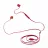 Беспроводные наушники JBL Earphones  JBL T305C, Red