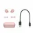 Casti fara fir SONY Bluetooth Earphones TWS  SONY  WF-C710NP, Pink
