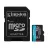 Карта памяти KINGSTON 512GB microSD Class10 A2 UHS-I U3 (V30) Kingston Canvas Go Plus Gen 4 + SD Adapter, Ultimate, up to 200Mb/s, Ideal for Android mobile devices, action cams, drones and 4K video production SDCG4/512GB