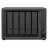 NAS SYNOLOGY SYNOLOGY "DS1525+", 5-bay, AMD Ryzen 4-core 2.2Ghz, 8Gb*1+1 Slot, 2x2,5GbE, 2xM.2 NVMe, 1xPCIe