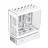 Корпус без БП GAMEMAX Case ATX GAMEMAX N80, w/o PSU, 0.8mm, 6x120mm ARGB fans, Front&Side TG, Modular design, Vertical GPU moun, 1xUSB3.0, 1xUSB-C, 2x2.5", 2x3.5", White
