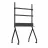 Suport perete GEMBIRD TV Mount Stand Gembird TVS-86F-02, 55"-86"; Black, VESA; max 40kg, Aluminum TV floor stand with caster wheels