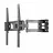 Настенное крепление GEMBIRD Wall Mount  Gembird "WM-55ST-03" Black 32"-55" 35kg VESA:up 400x400, Wall dist:105-429mm ±90°,-5/+18°