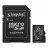 Карта памяти KINGSTON 128GB microSD Class10 A1 UHS-I U1 (V10) + SD adapter  Kingston Canvas Select Plus, Up to: 100MB/s, Optimized for use with Android devices, Enhanced Android A1 Performance Class