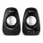 Колонка SVEN SVEN 190 Black (USB),  2.0 / 2x3W RMS, USB power supply, Headphones and microphone inputs, Rotary volume control knob on the front panel