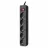 Сетевой фильтр SVEN Surge Protector SVEN SF-05E, 5 Sockets, Children protection, 1m, Black