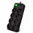 Prelungitor cu protectie SVEN Surge Protector SVEN SF-08E-16, 8 Sockets, Children protection, 3.0m, ABS plastic, Black