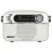 Boxa SVEN SVEN SRP-505 White, Bluetooth, FM/AM/SW Radio, 3W RMS, built-in audio files player from USB-fash, microSD card storage devices, telescopic swivel antenna, built-in battery 1200mAh