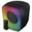 Boxa SVEN SVEN PS-555 Black, Bluetooth Portable Speaker, 65W RMS, Dynamic switchable RGB backlight, LED display, TWS, USB & microSD, built-in lithium battery 4000 mAh,  AUX stereo input,  Wired microphone included, Remote control