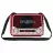 Boxa SVEN SVEN SRP-150 Red, Bluetooth, FM/AM/SW Radio, 3W RMS, built-in audio files player from USB-fash, microSD card storage devices, telescopic swivel antenna, built-in battery 1200mAh, Embedded flashlight