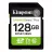 Карта памяти KINGSTON .128GB  SDXC Card (Class 10) UHS-I , U3, Kingston Canvas Select Plus Gen3 "SDS3/128GB" (R/W:100/85MB/s)