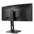 Monitor AOC 34" AOC CU34P2A, Black, VA-Curved, 3440x1440, 100Hz,1msMPRT, 300cd, MegaDCR, DP+HDMI+USB, Spkrs