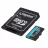 Карта памяти KINGSTON 128GB microSD Class10 A2 UHS-I U3 (V30) Kingston Canvas Go Plus Gen 4 + SD Adapter, Ultimate, up to 200Mb/s, Ideal for Android mobile devices, action cams, drones and 4K video production