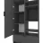 Dulap Nex Home Dulap cu usi batante Nex Home A001R, 800x420x2300 mm, PAL Anthracite