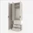Dulap Nex Home Dulap cu usi batante Nex Home A002R, 1000x420x2300 mm, Cashmere/White Snow