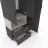 Шкаф Nex Home Dulap cu usi batante Nex Home A002L, 1000x420x2300 mm, Anthracite/Cashmere