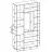 Dulap Nex Home Dulap cu usi batante Nex Home A015L, 1200x420x2300 mm, Cashmere/Oak Artisan